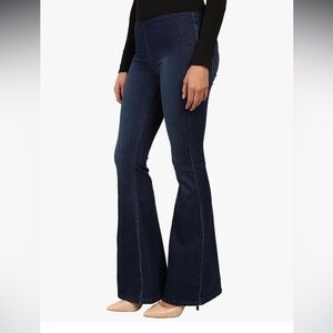 Women's Dark Blue Flared Jeans